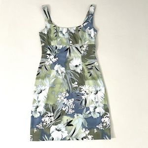 Connected Apparel Floral Midi Dress